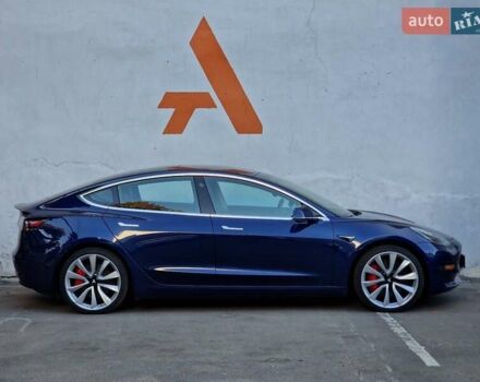 Синий Тесла Модель 3, объемом двигателя 0 л и пробегом 98 тыс. км за 19990 $, фото 23 на Automoto.ua