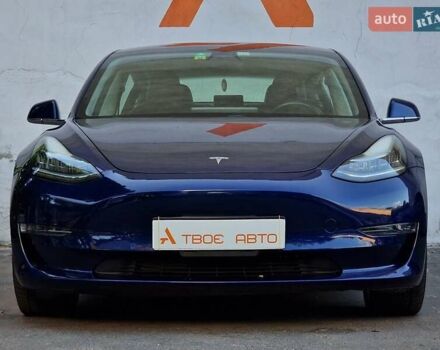 Синий Тесла Модель 3, объемом двигателя 0 л и пробегом 98 тыс. км за 19990 $, фото 3 на Automoto.ua