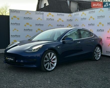 Синий Тесла Модель 3, объемом двигателя 0 л и пробегом 155 тыс. км за 17800 $, фото 6 на Automoto.ua