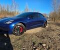 Синий Тесла Модель 3, объемом двигателя 0 л и пробегом 97 тыс. км за 16600 $, фото 1 на Automoto.ua