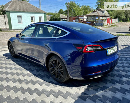 Синий Тесла Модель 3, объемом двигателя 0 л и пробегом 49 тыс. км за 22000 $, фото 5 на Automoto.ua