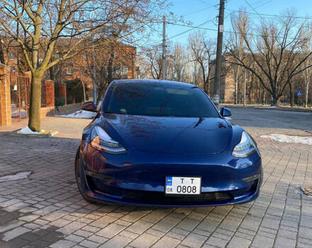 Синій Тесла Модель 3, об'ємом двигуна 0 л та пробігом 111 тис. км за 17000 $, фото 1 на Automoto.ua