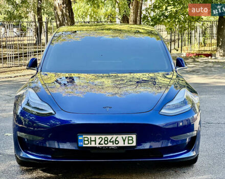 Синий Тесла Модель 3, объемом двигателя 0 л и пробегом 87 тыс. км за 15900 $, фото 1 на Automoto.ua