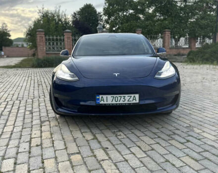Синій Тесла Модель 3, об'ємом двигуна 0 л та пробігом 95 тис. км за 16750 $, фото 1 на Automoto.ua