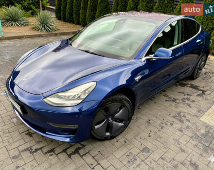 Синий Тесла Модель 3, объемом двигателя 0 л и пробегом 154 тыс. км за 16800 $, фото 1 на Automoto.ua