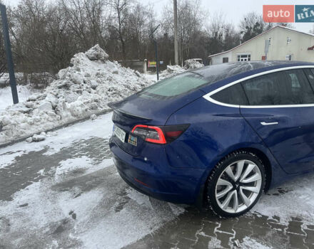 Синий Тесла Модель 3, объемом двигателя 0 л и пробегом 153 тыс. км за 14999 $, фото 3 на Automoto.ua