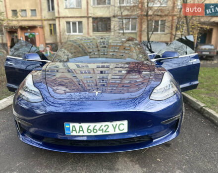 Синий Тесла Модель 3, объемом двигателя 0 л и пробегом 120 тыс. км за 17450 $, фото 1 на Automoto.ua