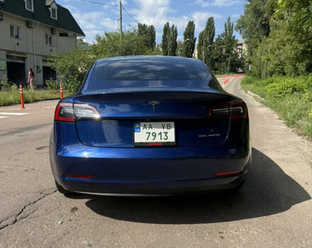 Синий Тесла Модель 3, объемом двигателя 0 л и пробегом 93 тыс. км за 21800 $, фото 1 на Automoto.ua