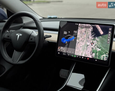 Синий Тесла Модель 3, объемом двигателя 0 л и пробегом 114 тыс. км за 19500 $, фото 24 на Automoto.ua