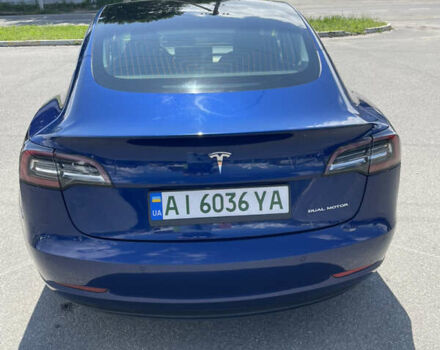 Синий Тесла Модель 3, объемом двигателя 0 л и пробегом 73 тыс. км за 19700 $, фото 2 на Automoto.ua
