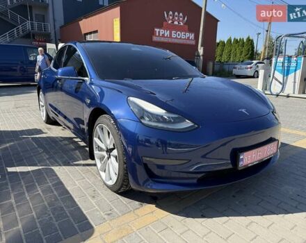 Синий Тесла Модель 3, объемом двигателя 0 л и пробегом 200 тыс. км за 18200 $, фото 1 на Automoto.ua