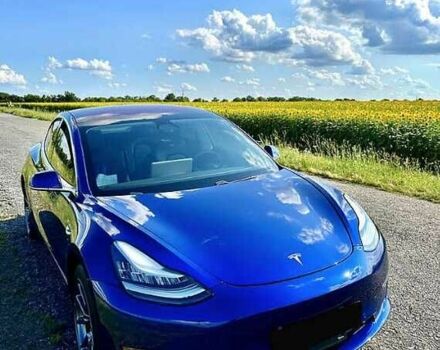 Синий Тесла Модель 3, объемом двигателя 0 л и пробегом 64 тыс. км за 14000 $, фото 2 на Automoto.ua