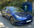 Синий Тесла Модель 3, объемом двигателя 0 л и пробегом 42 тыс. км за 18500 $, фото 1 на Automoto.ua