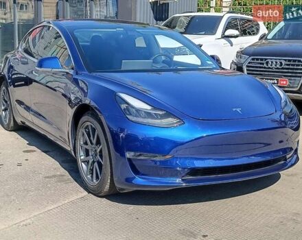 Тесла Модель 3 2019 у Харкові на Automoto.ua Синій Тесла Модель 3, об'ємом двигуна 0 л та пробігом 71 тис. км за 15430 $, фото 5 на Automoto.ua