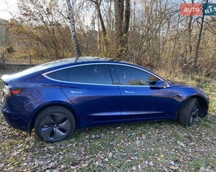 Синий Тесла Модель 3, объемом двигателя 0 л и пробегом 54 тыс. км за 18300 $, фото 2 на Automoto.ua