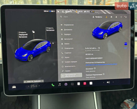 Синій Тесла Модель 3, об'ємом двигуна 0 л та пробігом 187 тис. км за 17000 $, фото 11 на Automoto.ua