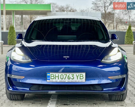 Синий Тесла Модель 3, объемом двигателя 0 л и пробегом 80 тыс. км за 15900 $, фото 4 на Automoto.ua