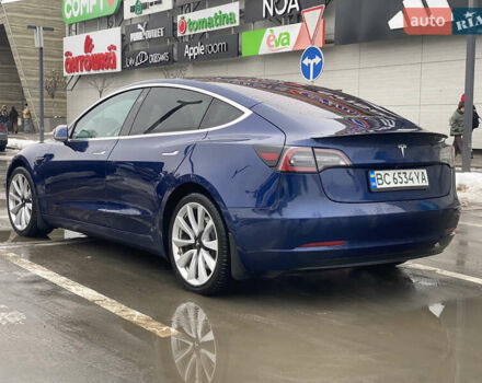 Синий Тесла Модель 3, объемом двигателя 0 л и пробегом 136 тыс. км за 14600 $, фото 4 на Automoto.ua