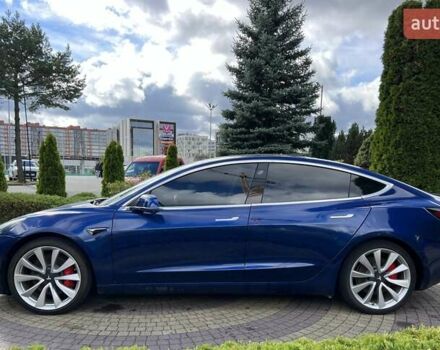 Тесла Модель 3 2019 у Львові на Automoto.ua Синій Тесла Модель 3, об'ємом двигуна 0 л та пробігом 130 тис. км за 16700 $, фото 3 на Automoto.ua