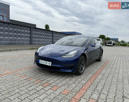Синій Тесла Модель 3, об'ємом двигуна 0 л та пробігом 100 тис. км за 13800 $, фото 1 на Automoto.ua