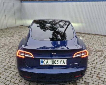 Синий Тесла Модель 3, объемом двигателя 0 л и пробегом 106 тыс. км за 18100 $, фото 6 на Automoto.ua