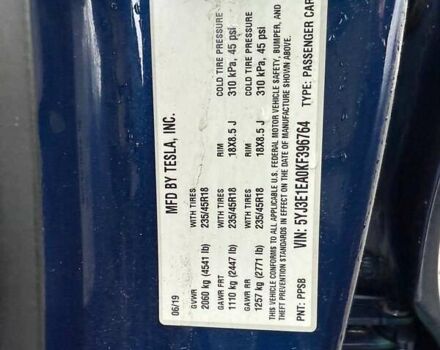 Синій Тесла Модель 3, об'ємом двигуна 0 л та пробігом 129 тис. км за 11700 $, фото 6 на Automoto.ua