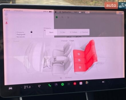Синий Тесла Модель 3, объемом двигателя 0 л и пробегом 124 тыс. км за 15800 $, фото 14 на Automoto.ua
