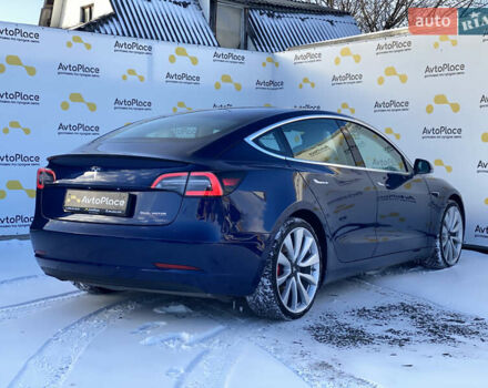 Синий Тесла Модель 3, объемом двигателя 0 л и пробегом 155 тыс. км за 17800 $, фото 3 на Automoto.ua