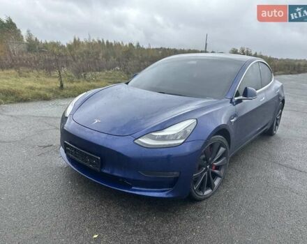 Синий Тесла Модель 3, объемом двигателя 0 л и пробегом 163 тыс. км за 22500 $, фото 9 на Automoto.ua