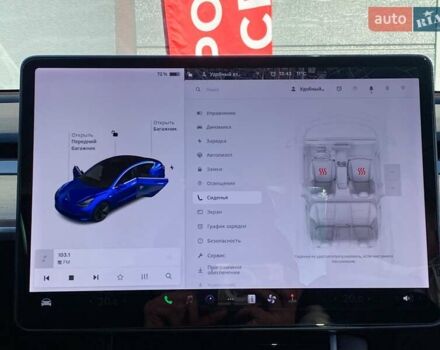 Синий Тесла Модель 3, объемом двигателя 0 л и пробегом 129 тыс. км за 17500 $, фото 18 на Automoto.ua