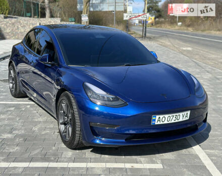 Синий Тесла Модель 3, объемом двигателя 0 л и пробегом 74 тыс. км за 23900 $, фото 32 на Automoto.ua
