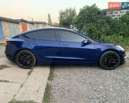 Синий Тесла Модель 3, объемом двигателя 0 л и пробегом 150 тыс. км за 20500 $, фото 1 на Automoto.ua