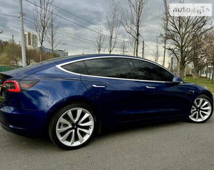 Синий Тесла Модель 3, объемом двигателя 0 л и пробегом 54 тыс. км за 26000 $, фото 11 на Automoto.ua