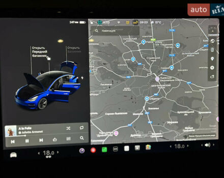 Синий Тесла Модель 3, объемом двигателя 0 л и пробегом 140 тыс. км за 15400 $, фото 11 на Automoto.ua