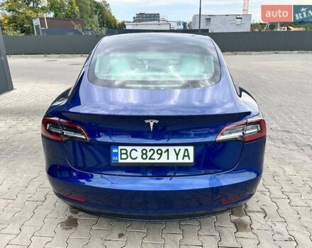 Синий Тесла Модель 3, объемом двигателя 0 л и пробегом 53 тыс. км за 20500 $, фото 7 на Automoto.ua
