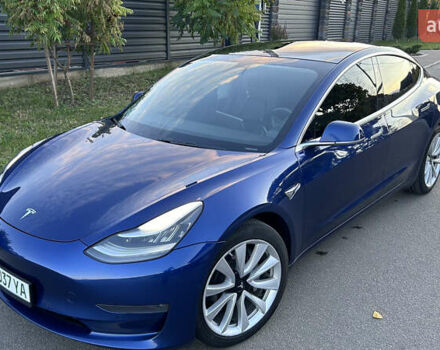 Тесла Модель 3 2019 в Киеве на Automoto.ua Синий Тесла Модель 3, объемом двигателя 0 л и пробегом 190 тыс. км за 18500 $, фото 2 на Automoto.ua