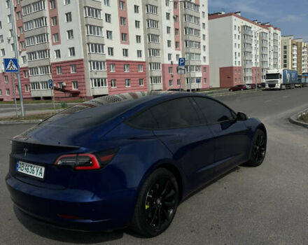 Синий Тесла Модель 3, объемом двигателя 0 л и пробегом 88 тыс. км за 17500 $, фото 3 на Automoto.ua