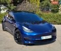 Синий Тесла Модель 3, объемом двигателя 0 л и пробегом 76 тыс. км за 15200 $, фото 1 на Automoto.ua