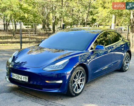 Синий Тесла Модель 3, объемом двигателя 0 л и пробегом 87 тыс. км за 15900 $, фото 3 на Automoto.ua