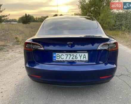 Синій Тесла Модель 3, об'ємом двигуна 0 л та пробігом 92 тис. км за 16500 $, фото 4 на Automoto.ua