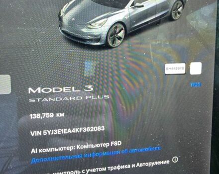 Синий Тесла Модель 3, объемом двигателя 0 л и пробегом 138 тыс. км за 13990 $, фото 8 на Automoto.ua