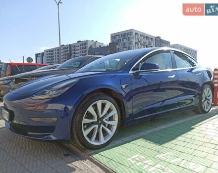 Синий Тесла Модель 3, объемом двигателя 0 л и пробегом 53 тыс. км за 20500 $, фото 9 на Automoto.ua