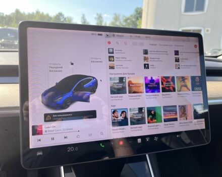 Синий Тесла Модель 3, объемом двигателя 0 л и пробегом 72 тыс. км за 16000 $, фото 4 на Automoto.ua