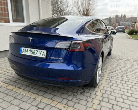 Синій Тесла Модель 3, об'ємом двигуна 0 л та пробігом 58 тис. км за 24900 $, фото 9 на Automoto.ua
