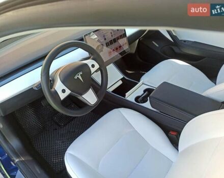Синий Тесла Модель 3, объемом двигателя 0 л и пробегом 53 тыс. км за 20500 $, фото 10 на Automoto.ua