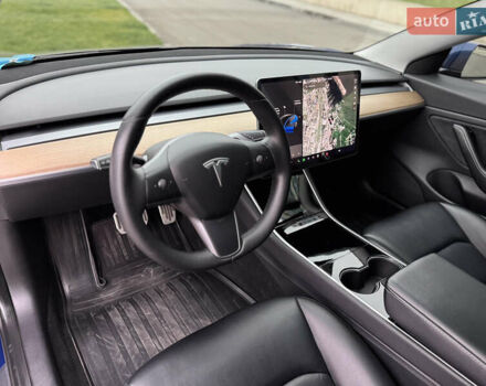 Синий Тесла Модель 3, объемом двигателя 0 л и пробегом 114 тыс. км за 19500 $, фото 13 на Automoto.ua
