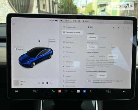 Синий Тесла Модель 3, объемом двигателя 0 л и пробегом 32 тыс. км за 31500 $, фото 40 на Automoto.ua