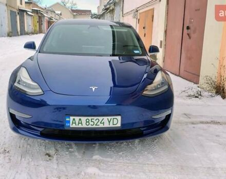 Синий Тесла Модель 3, объемом двигателя 0 л и пробегом 163 тыс. км за 14300 $, фото 3 на Automoto.ua