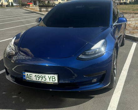 Синий Тесла Модель 3, объемом двигателя 0 л и пробегом 69 тыс. км за 20999 $, фото 1 на Automoto.ua