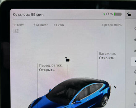 Синий Тесла Модель 3, объемом двигателя 0 л и пробегом 58 тыс. км за 24900 $, фото 27 на Automoto.ua